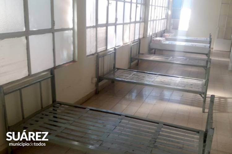 El Ejército Argentino facilitó 20 camas al hospital municipal