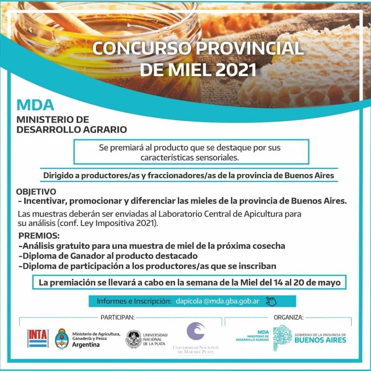 Concurso Provincial de Miel 2021