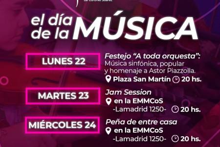 La EMMCoS celebra el Día de la Música con atractivas propuestas para la comunidad