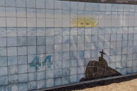 Este viernes se inaugura el mural homenaje al ARA San Juan en el Parque Héroes de Malvinas