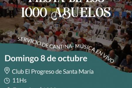 El Consejo de Personas Mayores palpita la 18° edición de la Fiesta de los 1.000 Abuelos