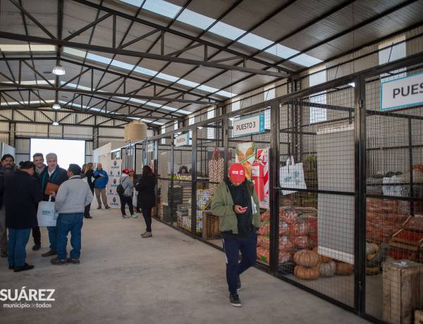 Se inauguró el Mercado Concentrador Frutihortícola Regional Coronel Suárez