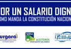 Declaración de URGARA, SOEA San Lorenzo y la FTCIODyARA: Por un salario digno como manda la Constitución Nacional