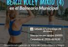 Torneo de Beach Vóley Mixto (4) en el Balneario Municipal