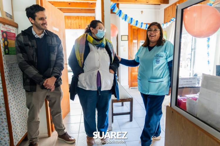 Agradecimiento a Margarita por su labor en la salud
