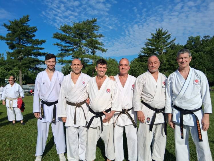 Sensei Pablo Amoroso representó a Argentina en el Master Camp internacional de la ISKF en Estados Unidos