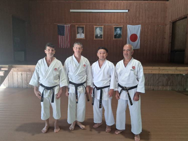 Sensei Pablo Amoroso representó a Argentina en el Master Camp internacional de la ISKF en Estados Unidos