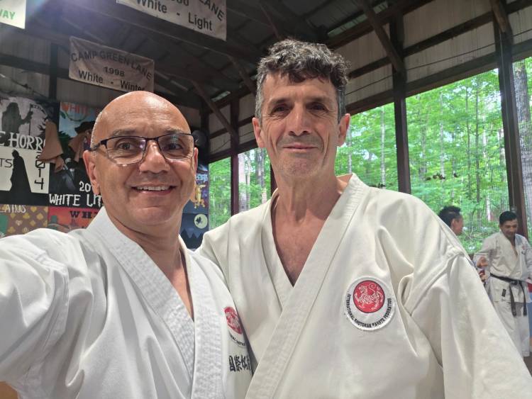 Sensei Pablo Amoroso representó a Argentina en el Master Camp internacional de la ISKF en Estados Unidos