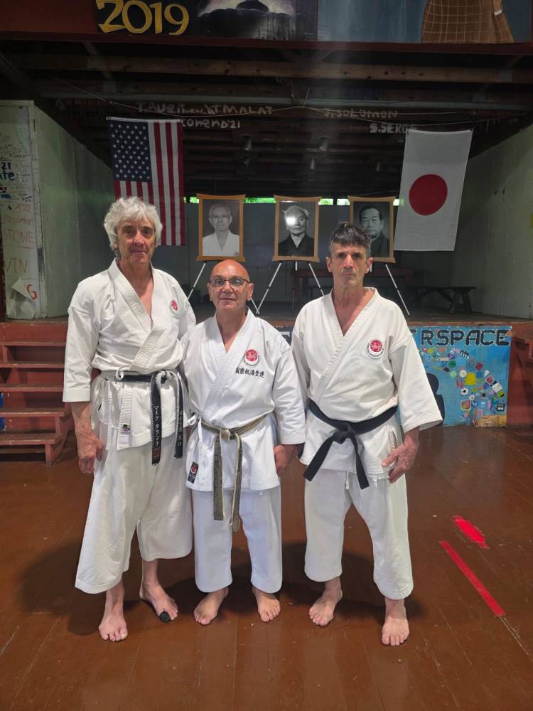 Sensei Pablo Amoroso representó a Argentina en el Master Camp internacional de la ISKF en Estados Unidos