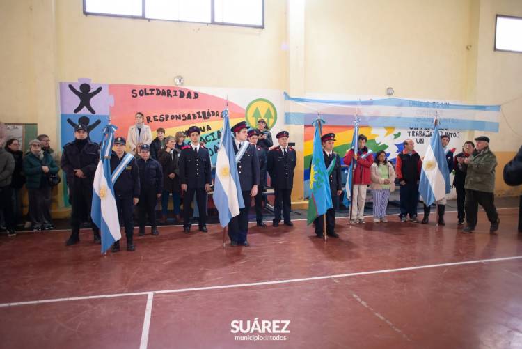 Huanguelén celebró el 9 de Julio reafirmando los valores de libertad y unidad