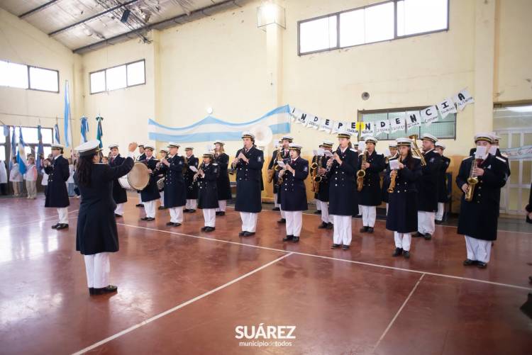 Huanguelén celebró el 9 de Julio reafirmando los valores de libertad y unidad