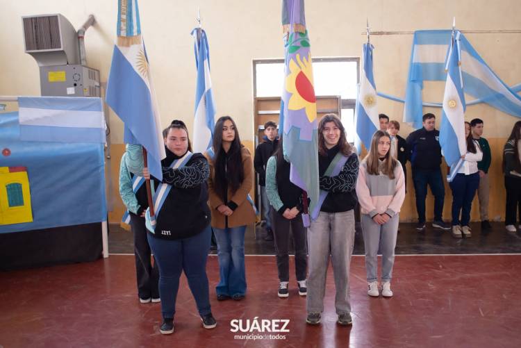 Huanguelén celebró el 9 de Julio reafirmando los valores de libertad y unidad