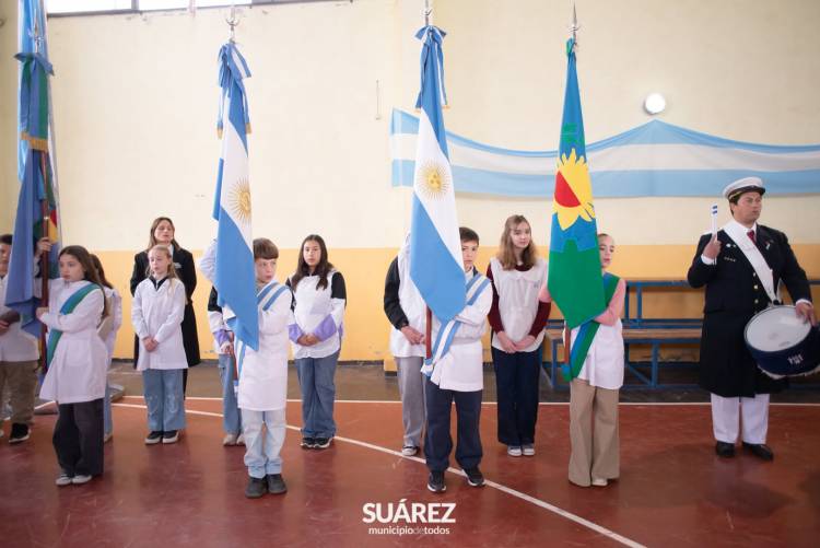 Huanguelén celebró el 9 de Julio reafirmando los valores de libertad y unidad