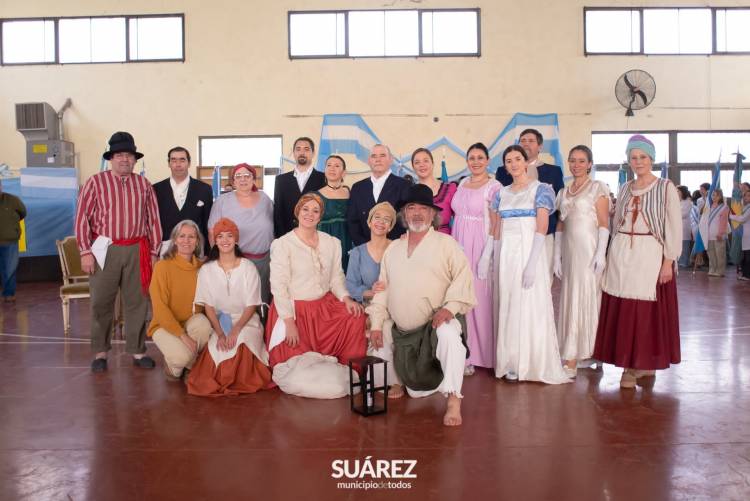 Huanguelén celebró el 9 de Julio reafirmando los valores de libertad y unidad