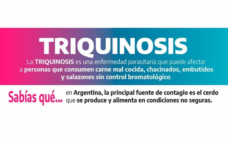 ¿Sabías que consumir carne mal cocida puede ponerte en riesgo de contraer triquinosis?
