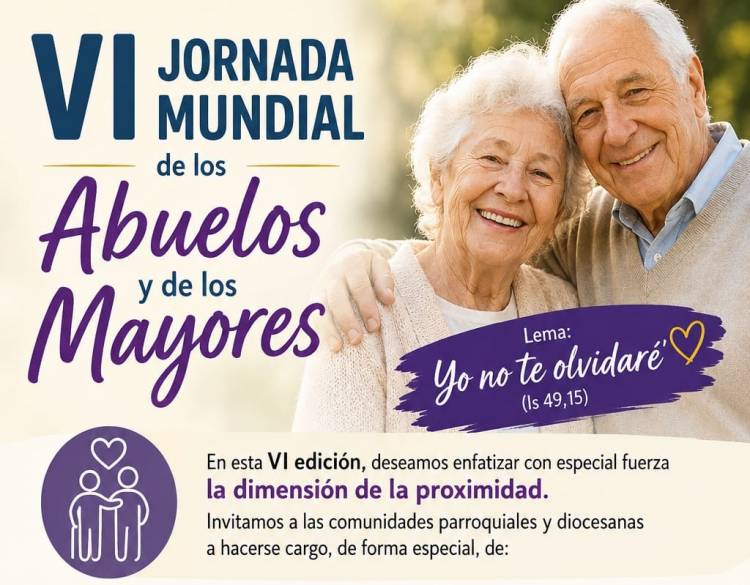 VI Jornada Mundial de los Abuelos y de los Mayores