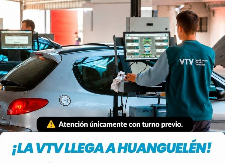 ¡La VTV llega a Huanguelén!