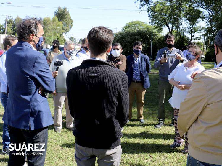 Katopodis y Simone recorrieron obras y conversaron con los vecinos de Villa Belgrano: “Domingo Moccero nos trajo el gas a Villa Belgrano y Ricardo -su hijo- nos trae las cloacas”