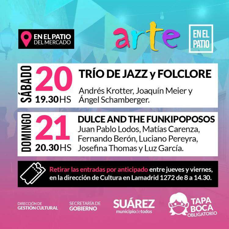 ARTE EN EL PATIO: Jazz, folclore y mucho Rock & Roll en otra jornada para disfrutar de buena música