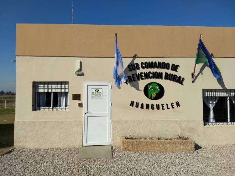 Moccero inauguró en Huanguelén el 1° Subcomando de Prevención Rural de la Provincia
