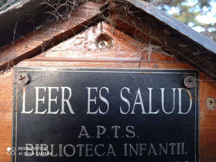 ¿Querés leer? Pasa por Plaza San Martín y encontrarás la casita de la lectura "LEER ES SALUD"