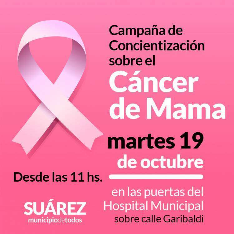 Mes de concientización sobre el cáncer de mama
