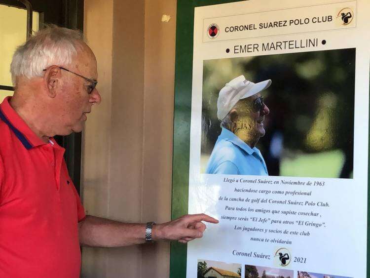 Polo Club de Coronel Suárez: se realizó un merecido homenaje a Emer Martellini. 