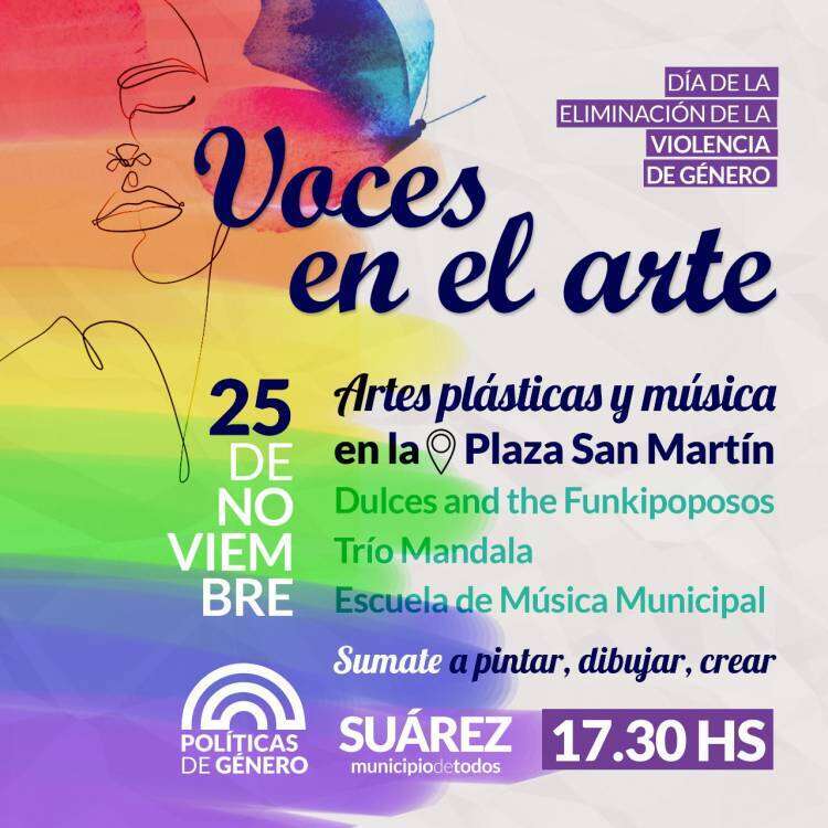 Actividad creativa: Voces en el arte “Vivas nos queremos”