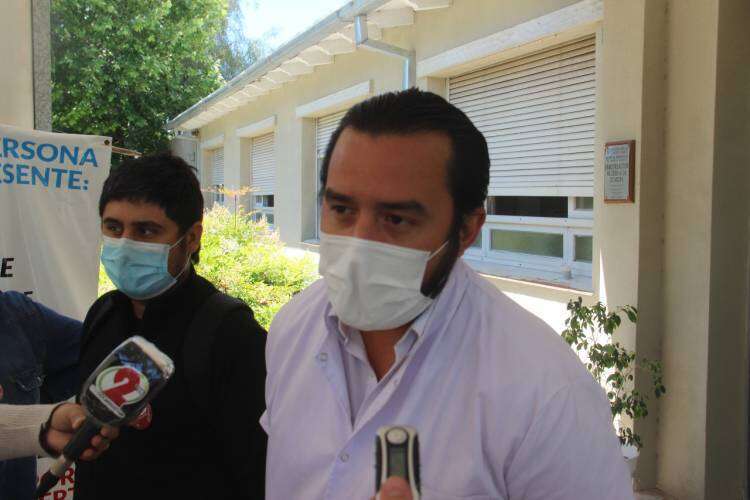Autoridades de CICOP recorrieron el Hospital Municipal y escucharon los reclamos de los trabajadores de la salud