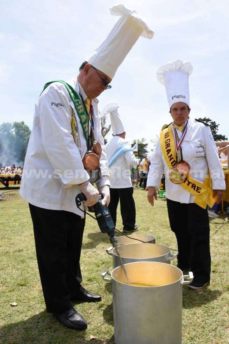 Pigüé festeja su 137º aniversario de la mano de una nueva edición de la Omelette Gigante