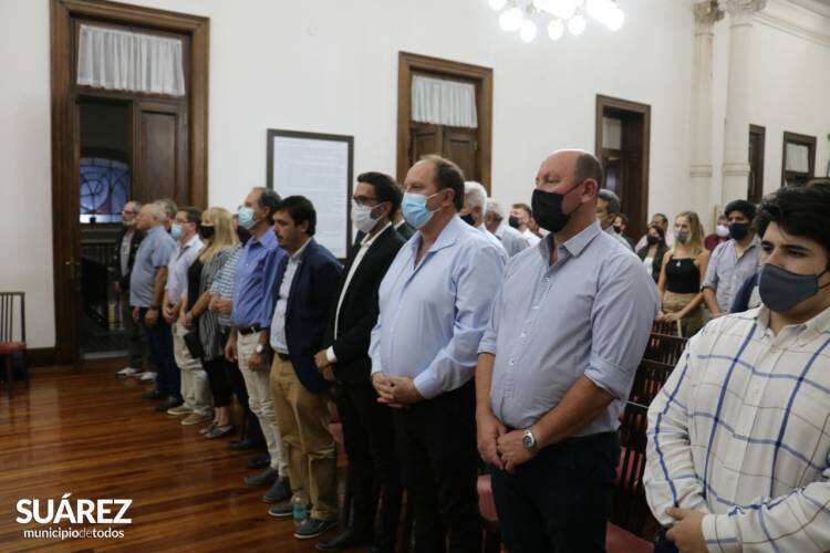 El Intendente Municipal Ricardo Moccero dejó inaugurado el período de Sesiones Ordinarias 2022 del Concejo Deliberante