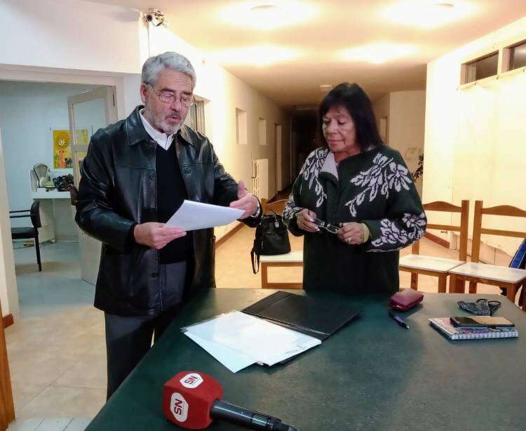 Entrega de la donación de Julio y Delma Rubio al Taller Protegido
