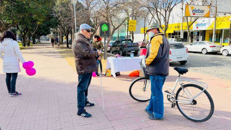 INPECAD y CIUDAD SUR realizaron una campaña de concientización en Plaza San Martín
