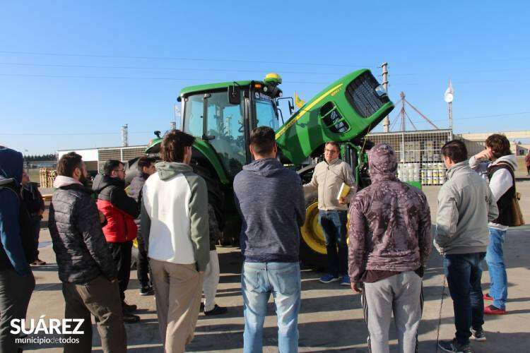 Centro de Formación Laboral N° 401: Cupos completos para el curso de tractorista