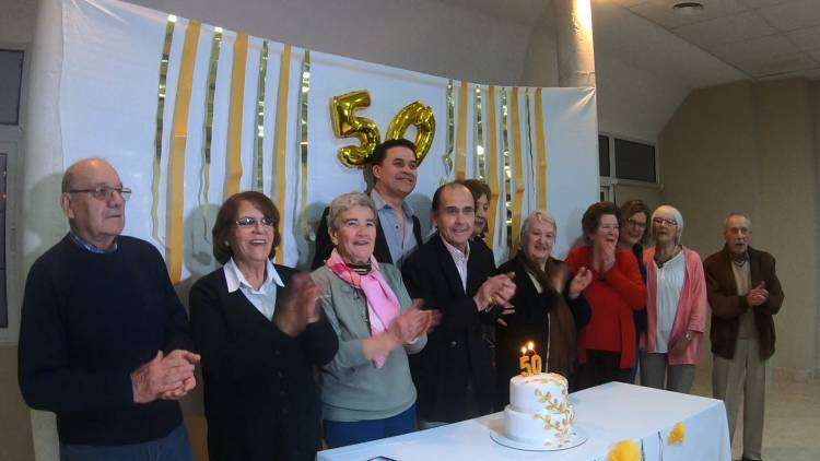 El Centro de Jubilados de Coronel Suárez celebró 50 años de vida