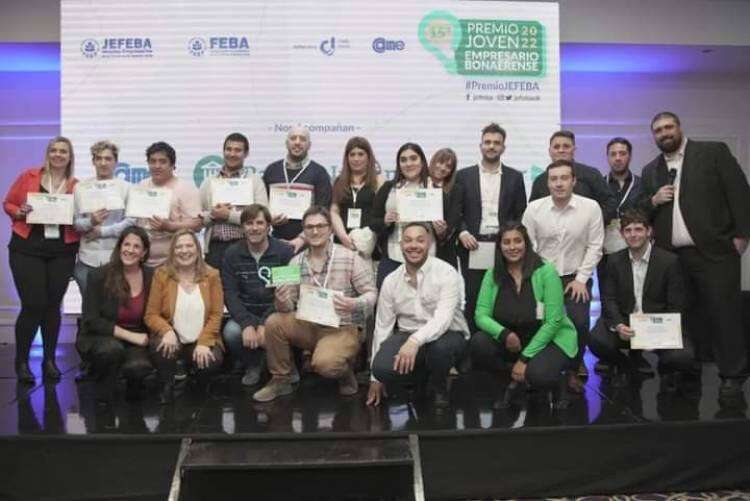 Matías Sterz obtuvo el premio provincial Joven Empresario en su categoría Convivencia Generacional