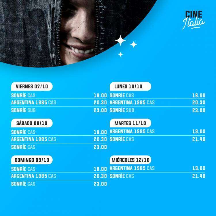 Cartelera Cine Teatro Italia