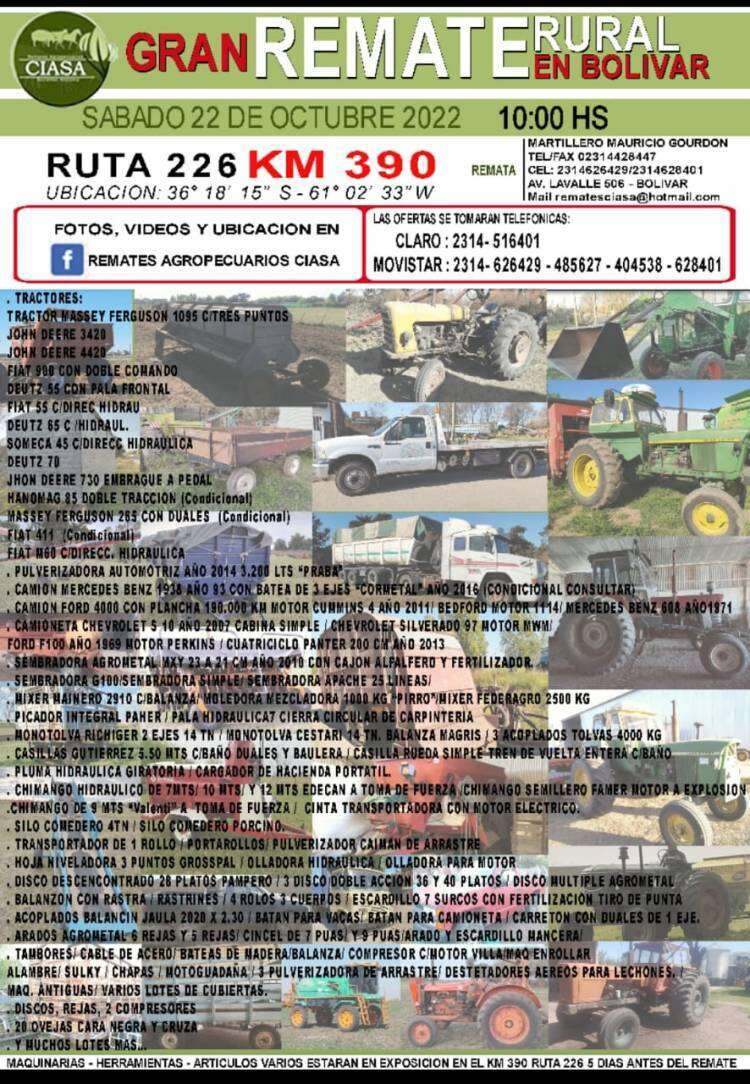 Gran Remate Rural en Bolívar
