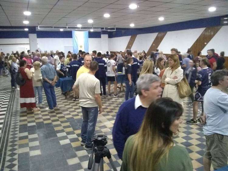 Reinauguración del salón de fiestas del Club El Progreso