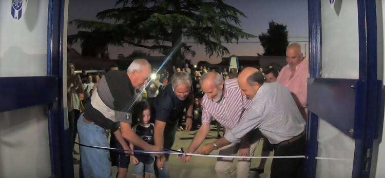 Reinauguración del salón de fiestas del Club El Progreso