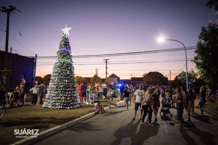 El espíritu de la Navidad brilló en los Pueblos Alemanes y en Suárez