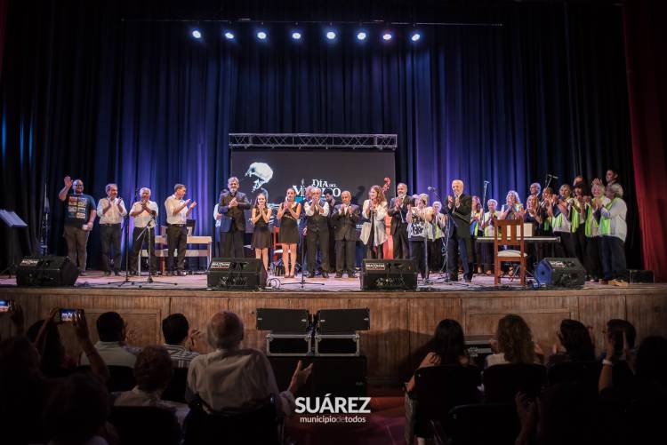 Músicos y artistas suarenses destacaron la calidez y talento del maestro Albino Lang en el día del Músico Suarense