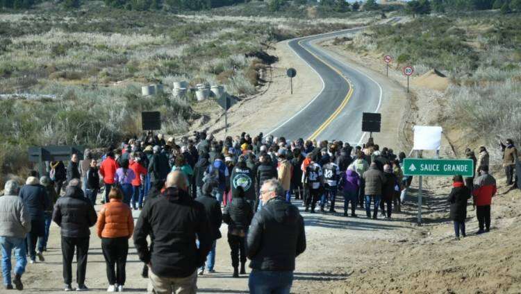 Inauguraron una ruta vital para Monte Hermoso y Sauce Grande 