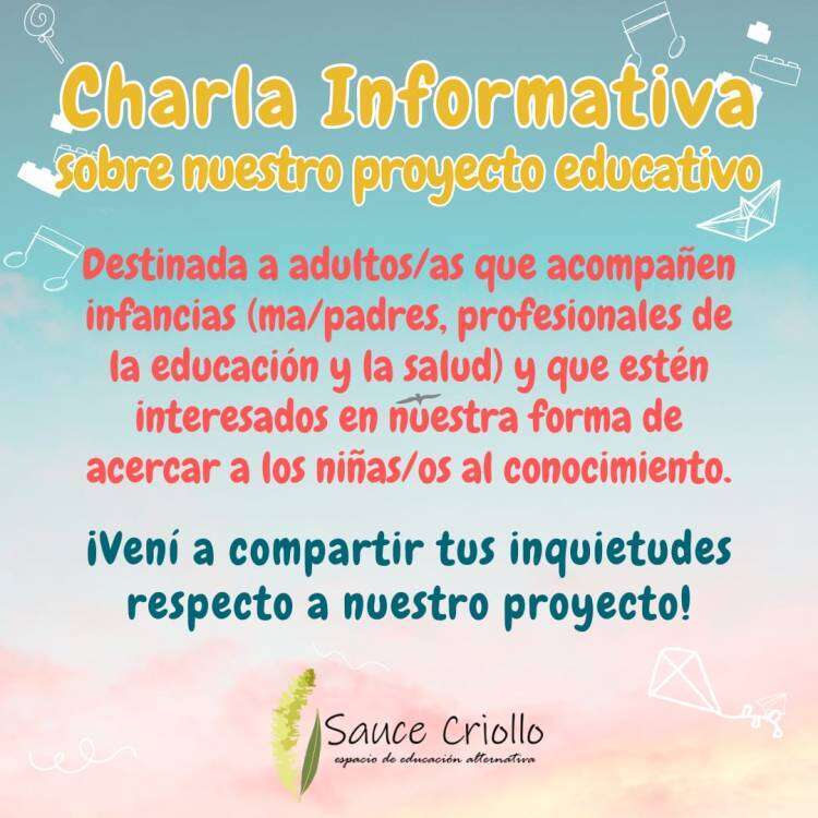 Celebración de las infancias en Sauce Criollo