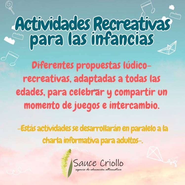 Celebración de las infancias en Sauce Criollo