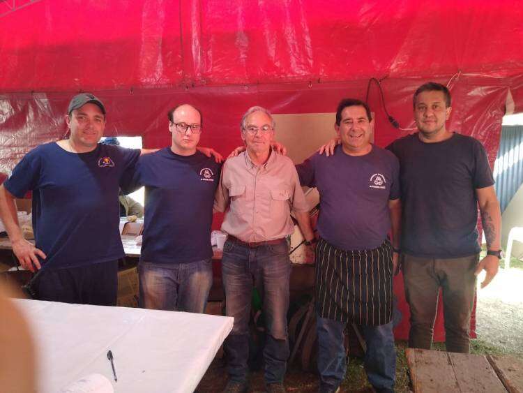 EXPO RURAL 2023: Bomberos Voluntarios presentes en el patio gastronómico