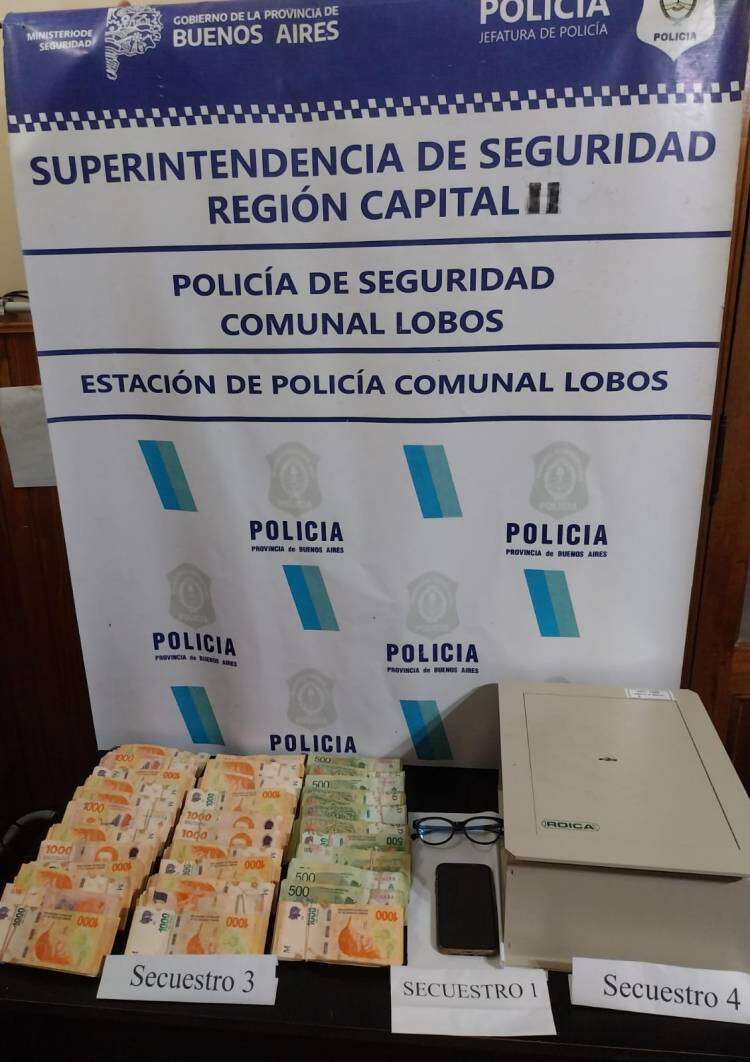 Aprehendido por estafa modalidad "Cuento del Tío"