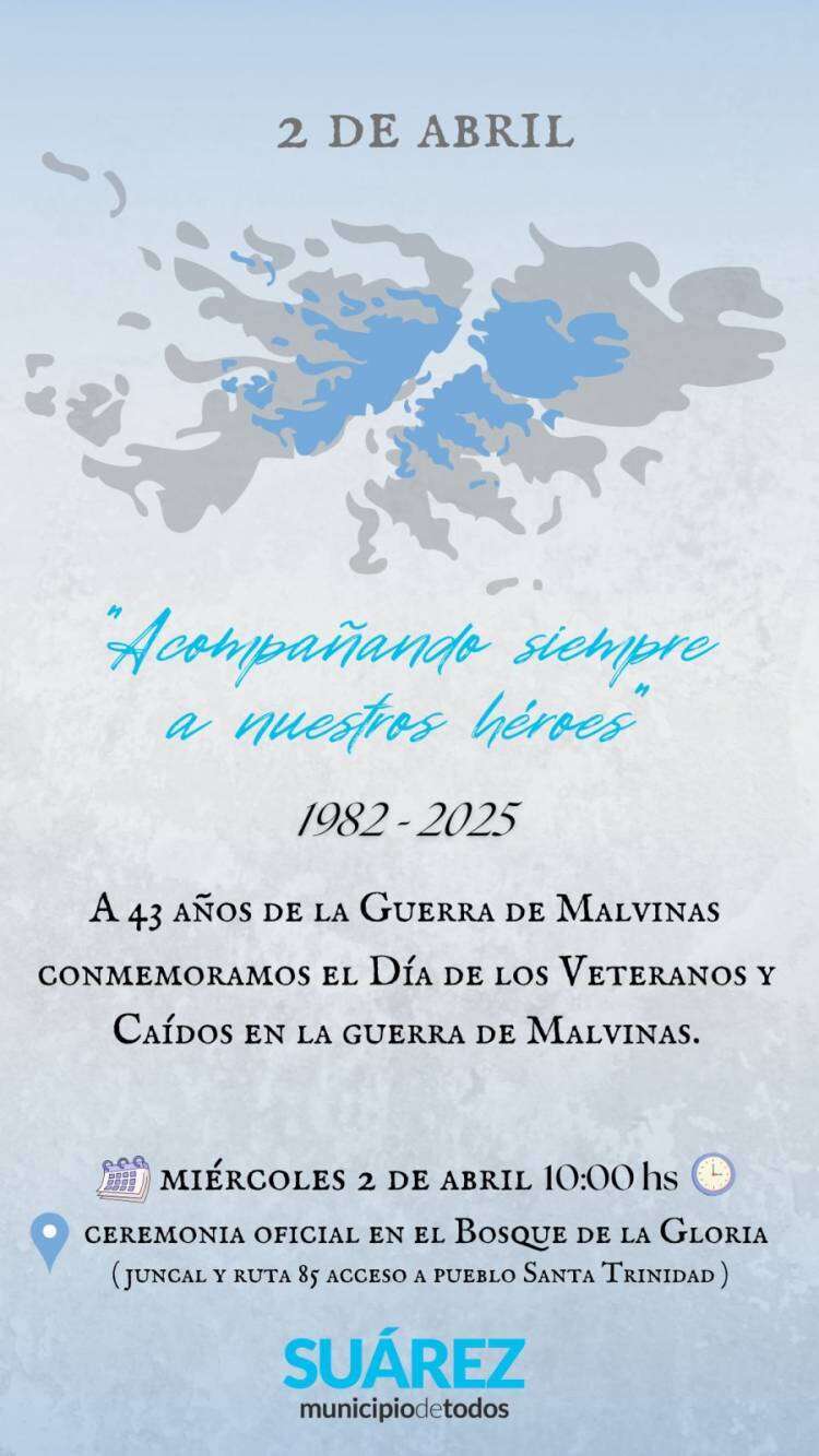 2 de Abril | Día del Veterano y de los Caídos en la Guerra de Malvinas 