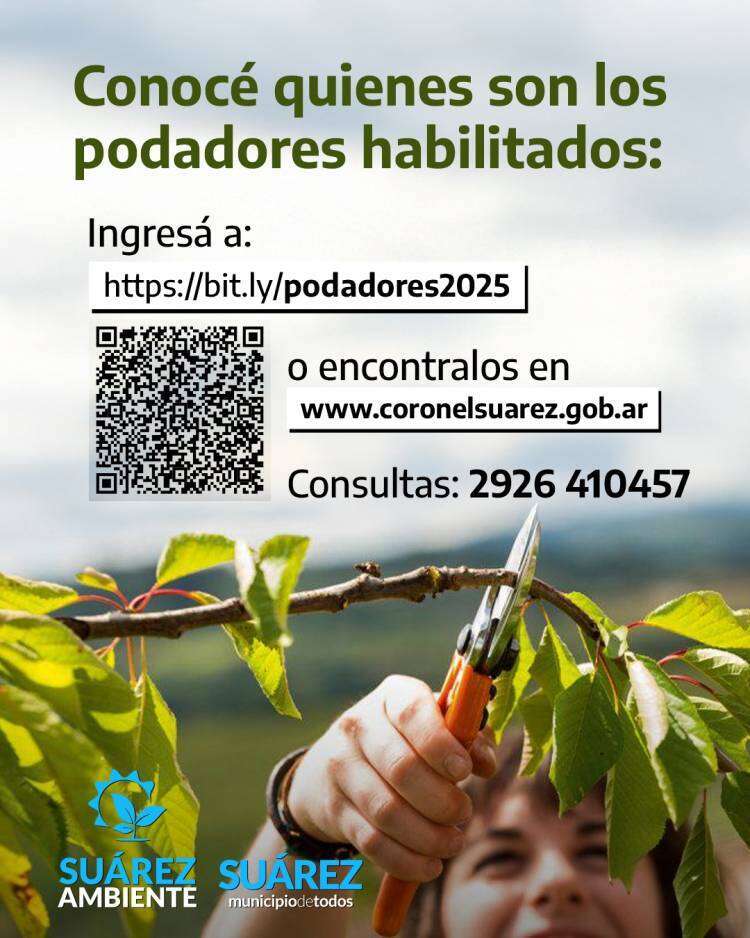 ATENCIÓN VECINOS! INICIÓ LA TEMPORADA DE PODA