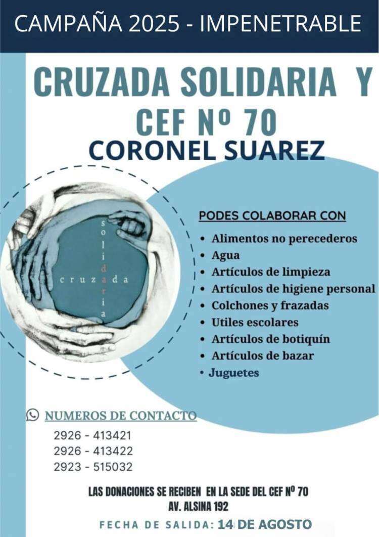 Cruzada Solidaria Impenetrable 2025 